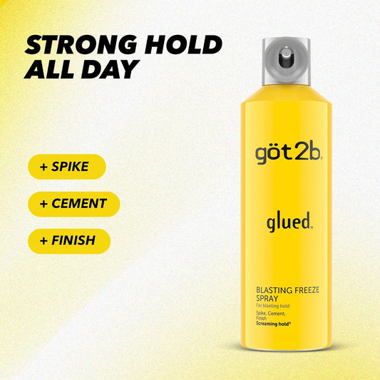 Got2B Glued Blasting Freeze Hairspray, 12 oz, 2-Pack, Strong Hold