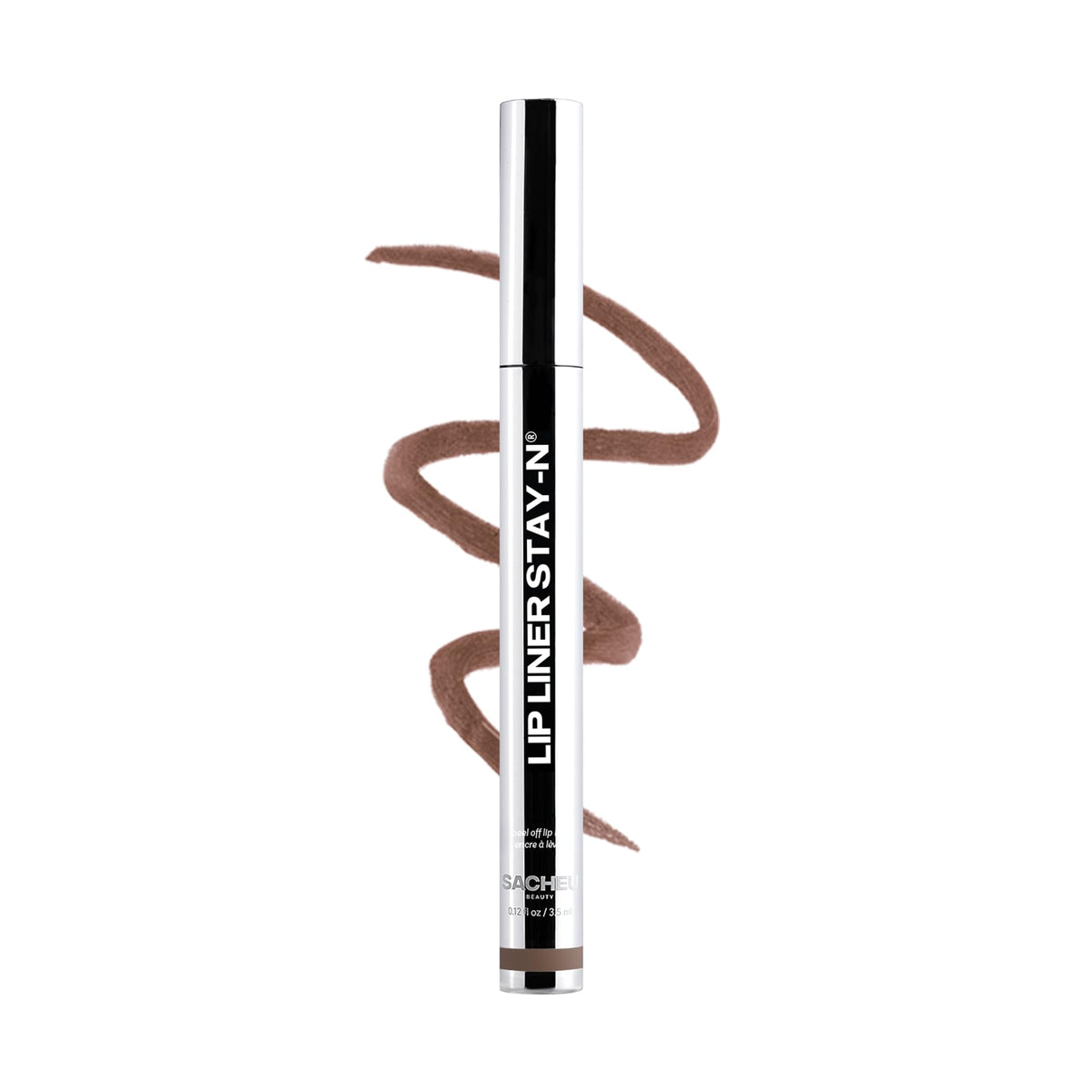 Sacheu Lip Liner STAY-N Peel Off Lip Stain, Longwear, p-INKED