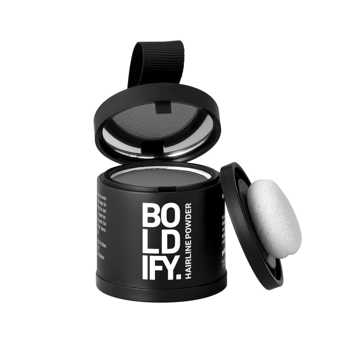 Boldify Hairline Powder, Root Touch Up Hair Color Dark Brown 4g