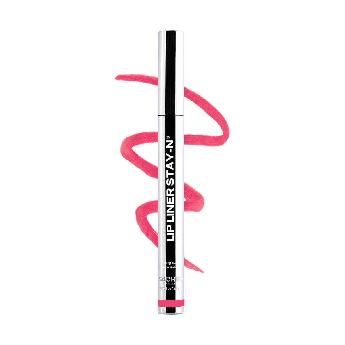 Sacheu Lip Liner STAY-N Peel Off Lip Stain, Longwear, p-INKED