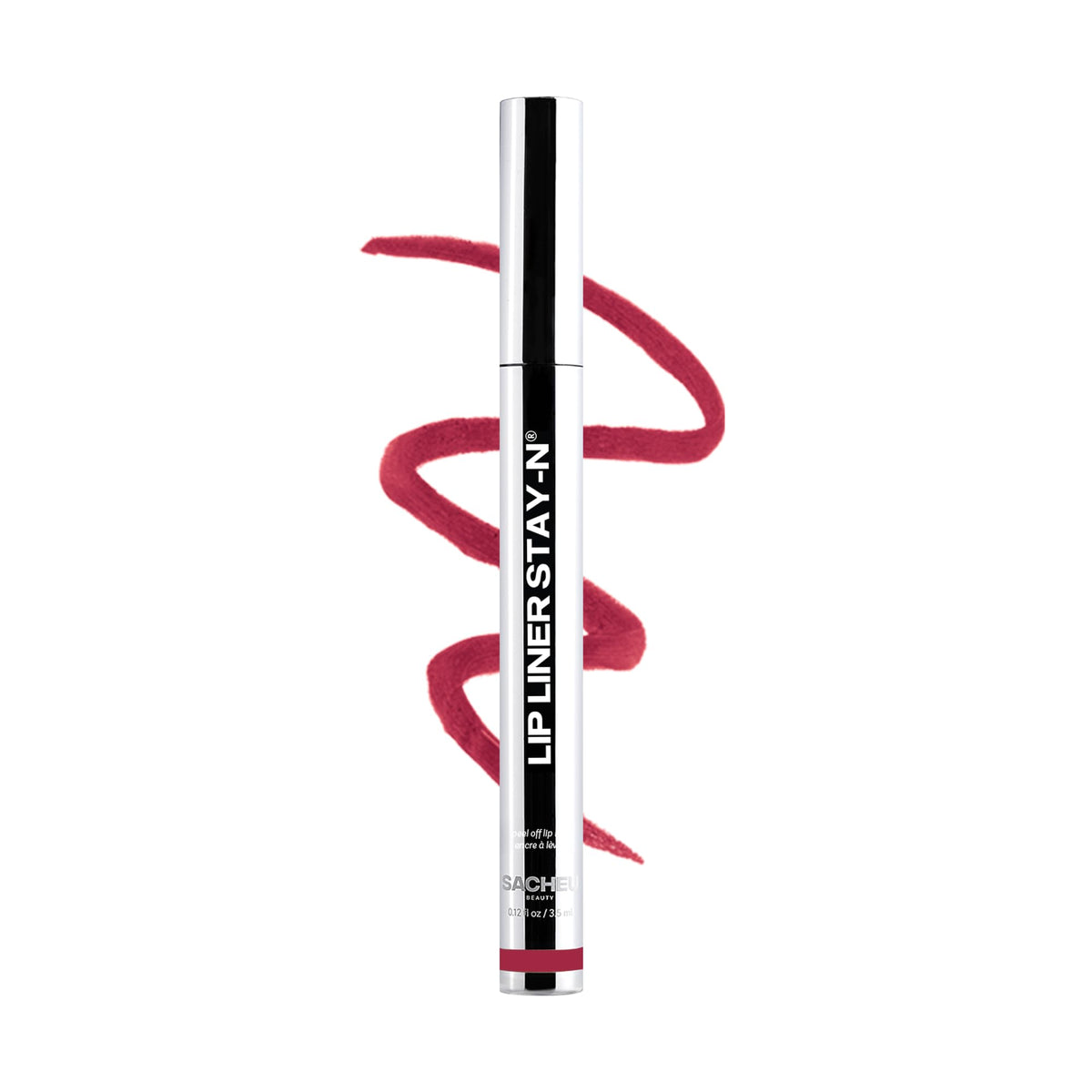 Sacheu Lip Liner STAY-N Peel Off Lip Stain, Longwear, p-INKED