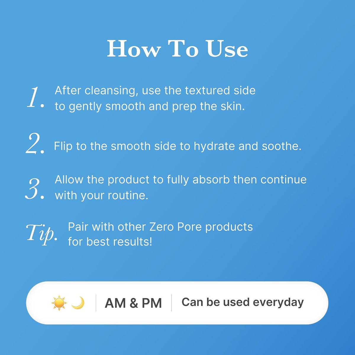 medicube Toner Pads Zero Pore Pad Mild 2.0 for Gentle Exfoliating