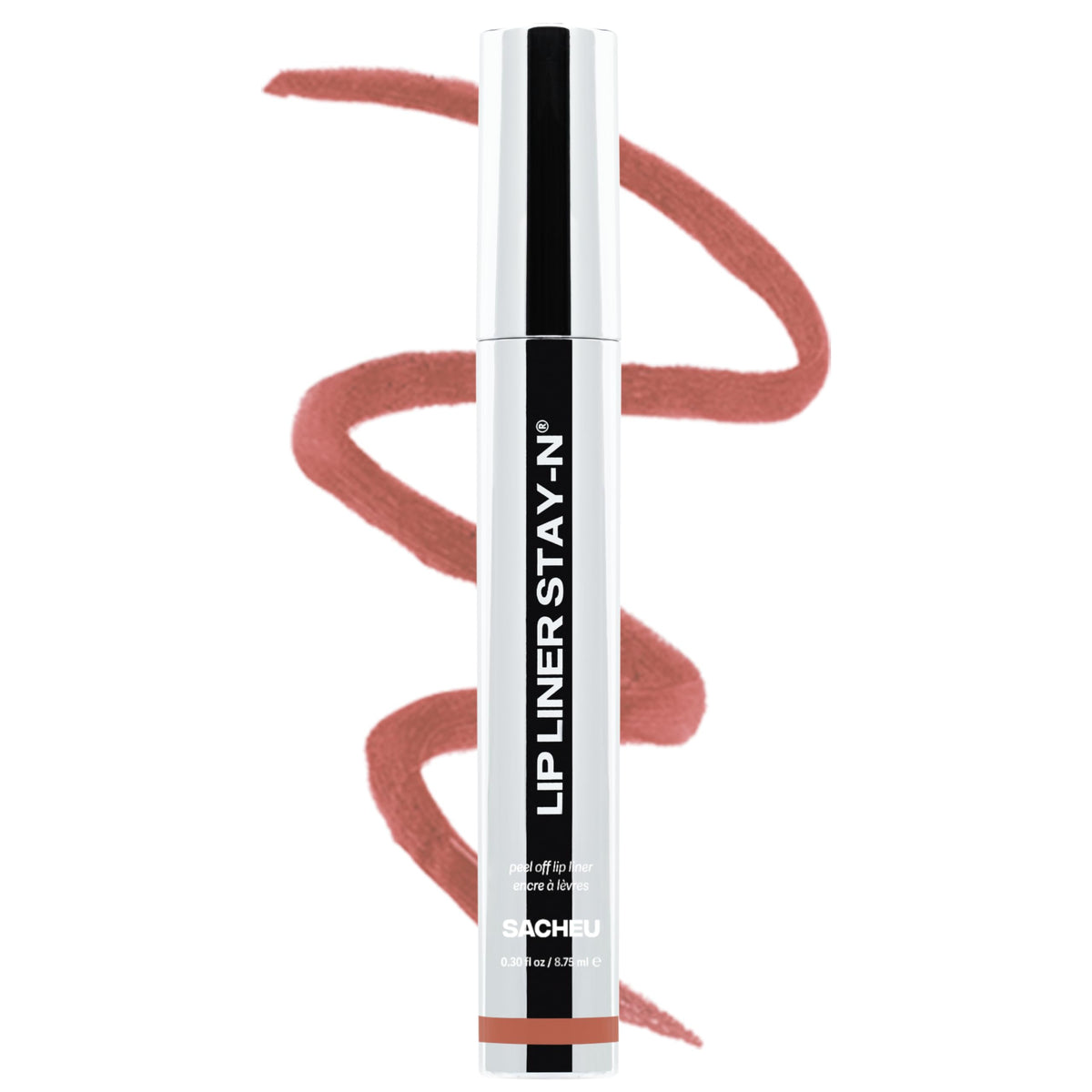 Sacheu Lip Liner STAY-N Peel Off Lip Stain, Longwear, p-INKED