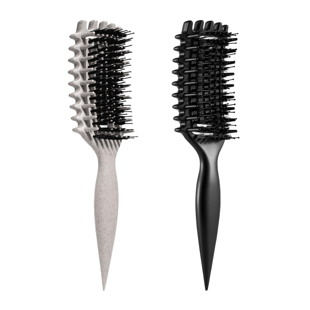 Curly Hair Brush Candybrush Curl Defining Brush for Detangling Shaping and Defining Curls for Women, Men, Wet & Dry Hair (Purple)