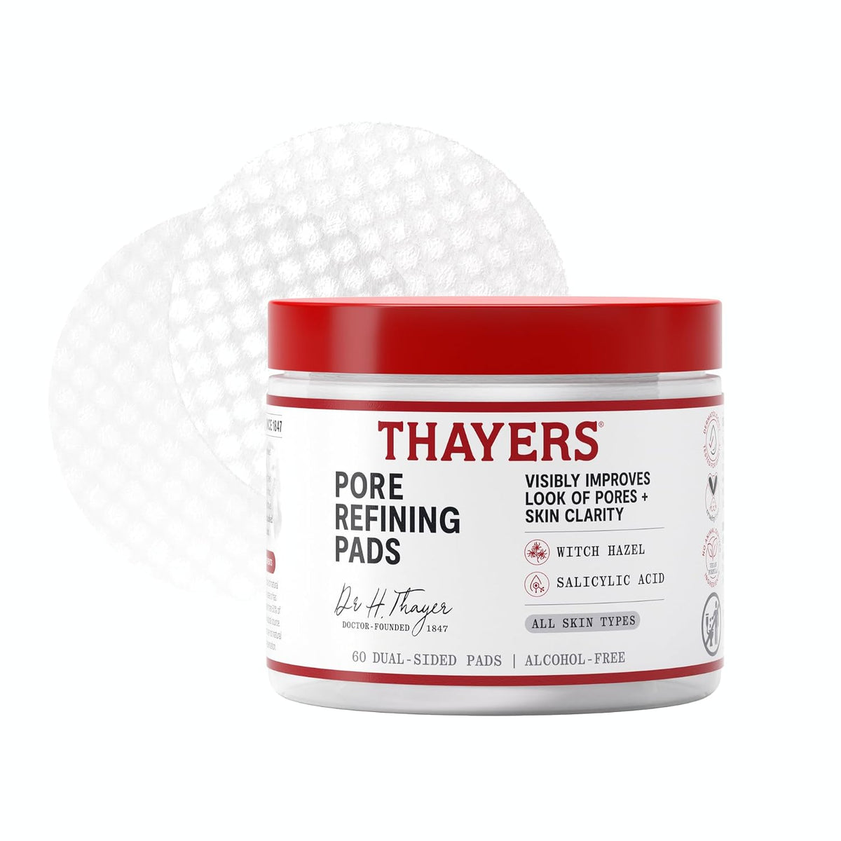 2% Salicylic Acid & Witch Hazel Clarifying Toner Pads (60 Ct) | speso tech