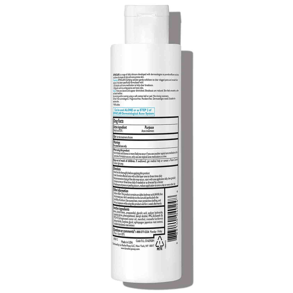 Salicylic Acid & Glycolic Acid Clarifying Solution Toner (6.7 Fl Oz) | speso tech
