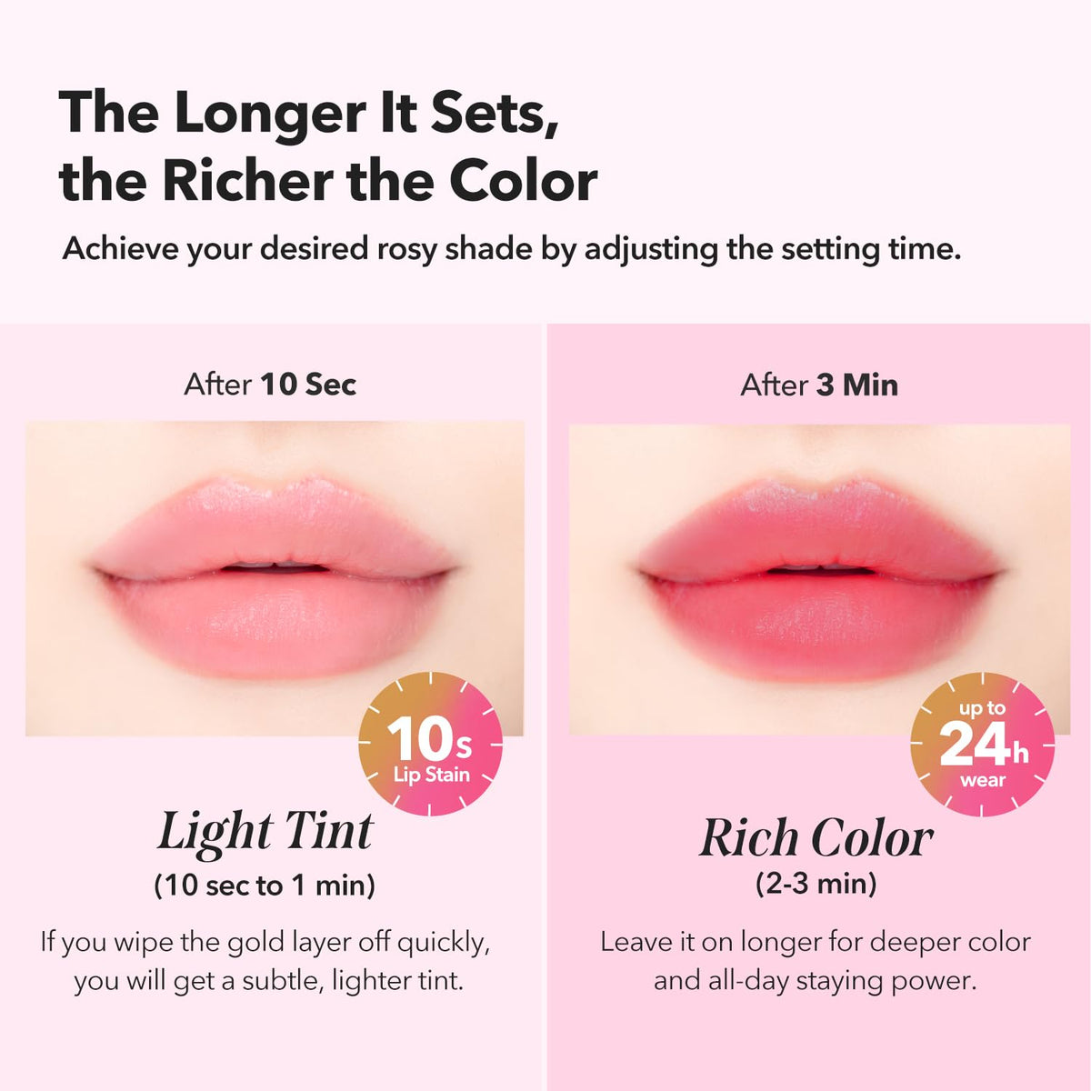 APRILSKIN Hero All Day Plumping Lip Stain Rose pink