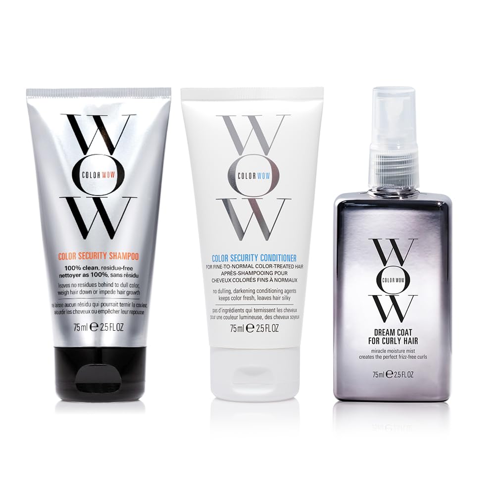 COLOR WOW Dream Coat for Curly Hair – Anti-Frizz Curl and Wave Spray