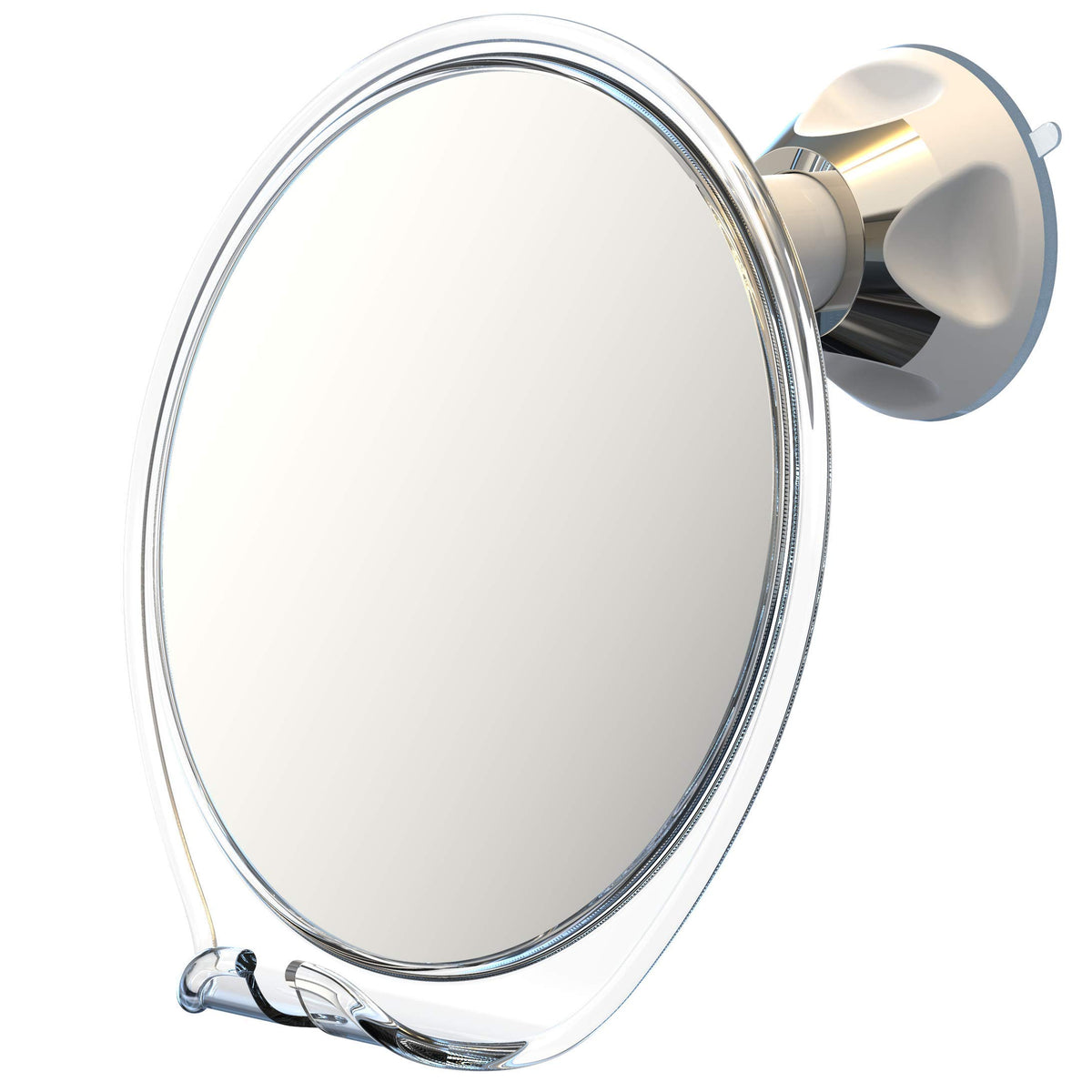 Luxo Shower Mirror Fogless for Shaving, Shower Shaving Mirror - Chrome