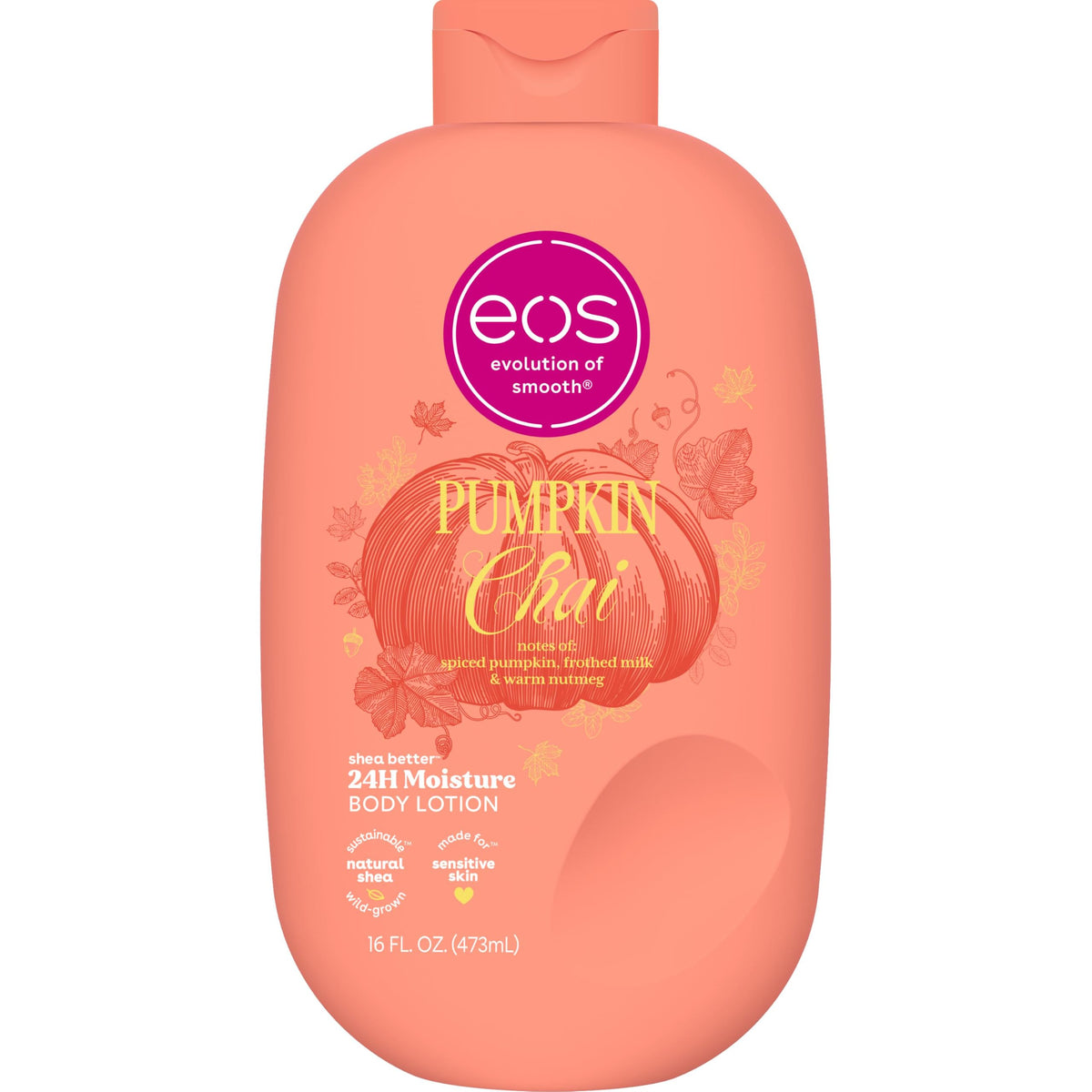 eos Natural Shea Better Body Lotion, Fresh & Cozy, 16 fl oz