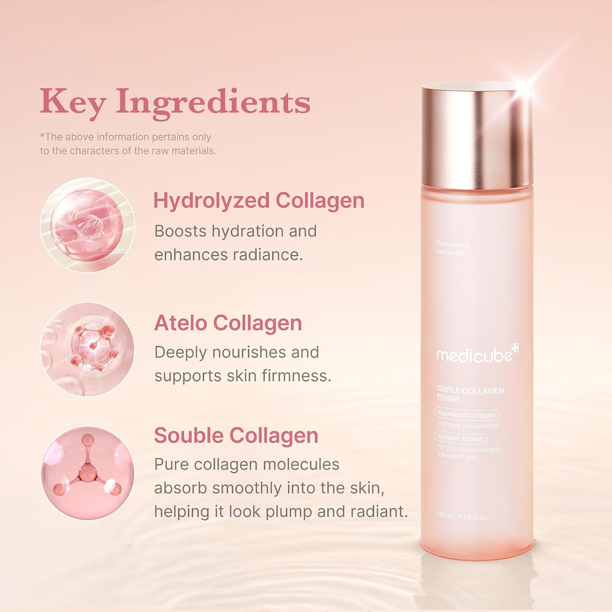 Triple Collagen Hydrating & Firming Essence Toner (4.73 Fl Oz) | speso tech