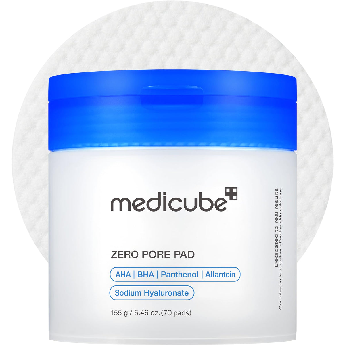 medicube Toner Pads Zero Pore Pad Mild 2.0 for Gentle Exfoliating