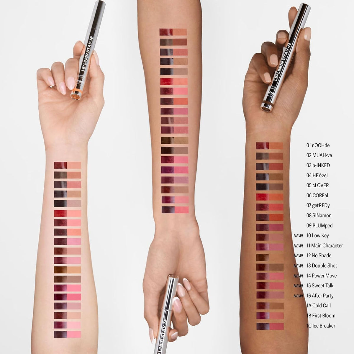 Sacheu Lip Liner STAY-N Peel Off Lip Stain, Longwear, p-INKED