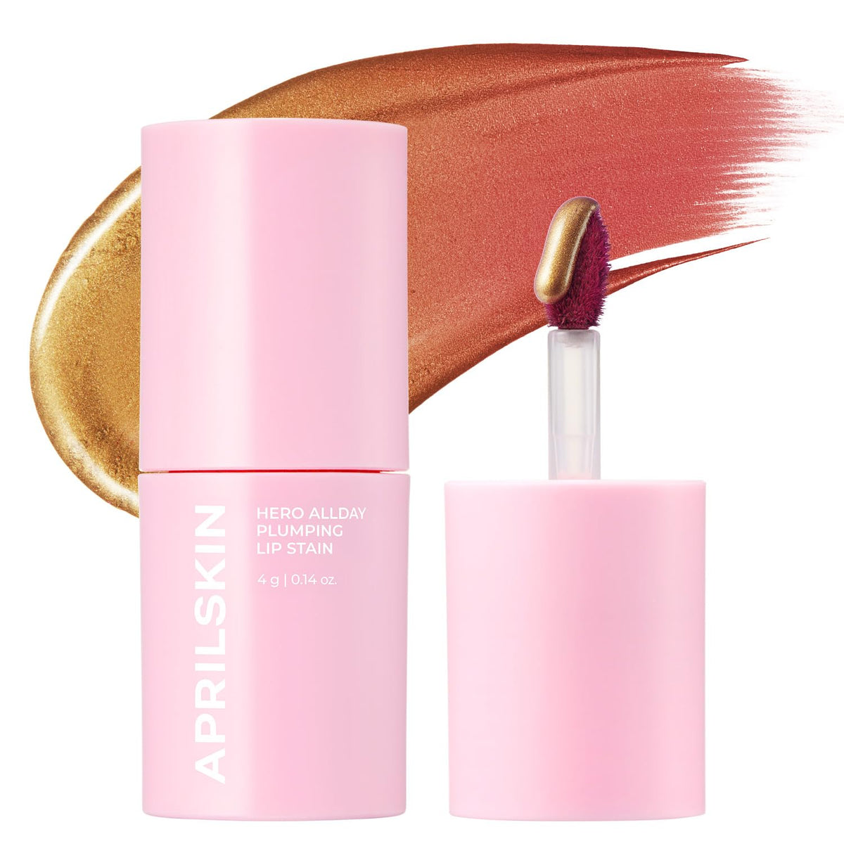 APRILSKIN Hero All Day Plumping Lip Stain Rose pink