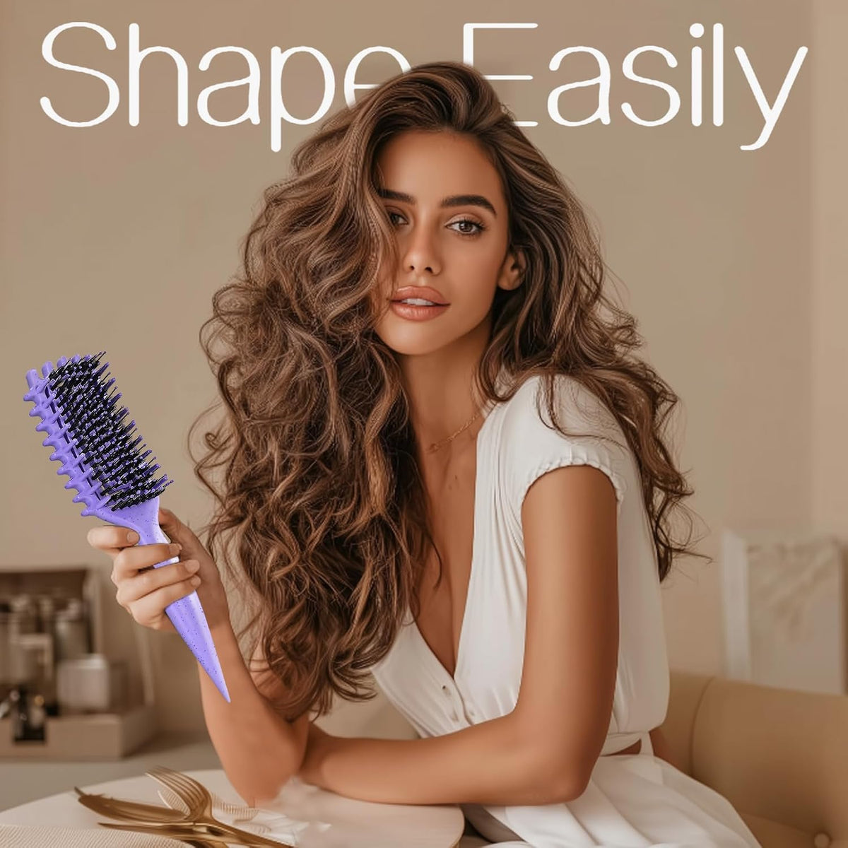 Curly Hair Brush, Curl Brush for Wet & Dry Hair