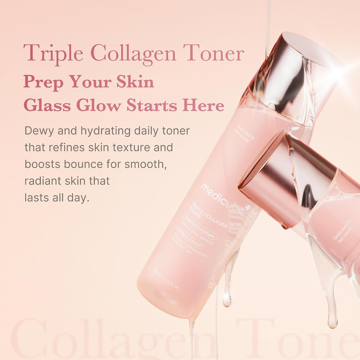 Triple Collagen Hydrating & Firming Essence Toner (4.73 Fl Oz) | speso tech