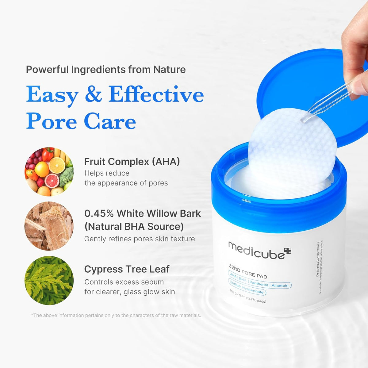 Aha  Bha Pore Clarifying Dual-Textured Toner Pads (70 Ct) | speso tech
