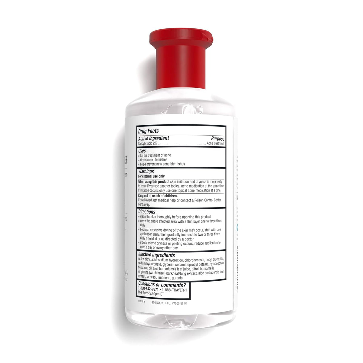 Salicylic Acid Pore Clearing Liquid Exfoliating Toner | speso tech
