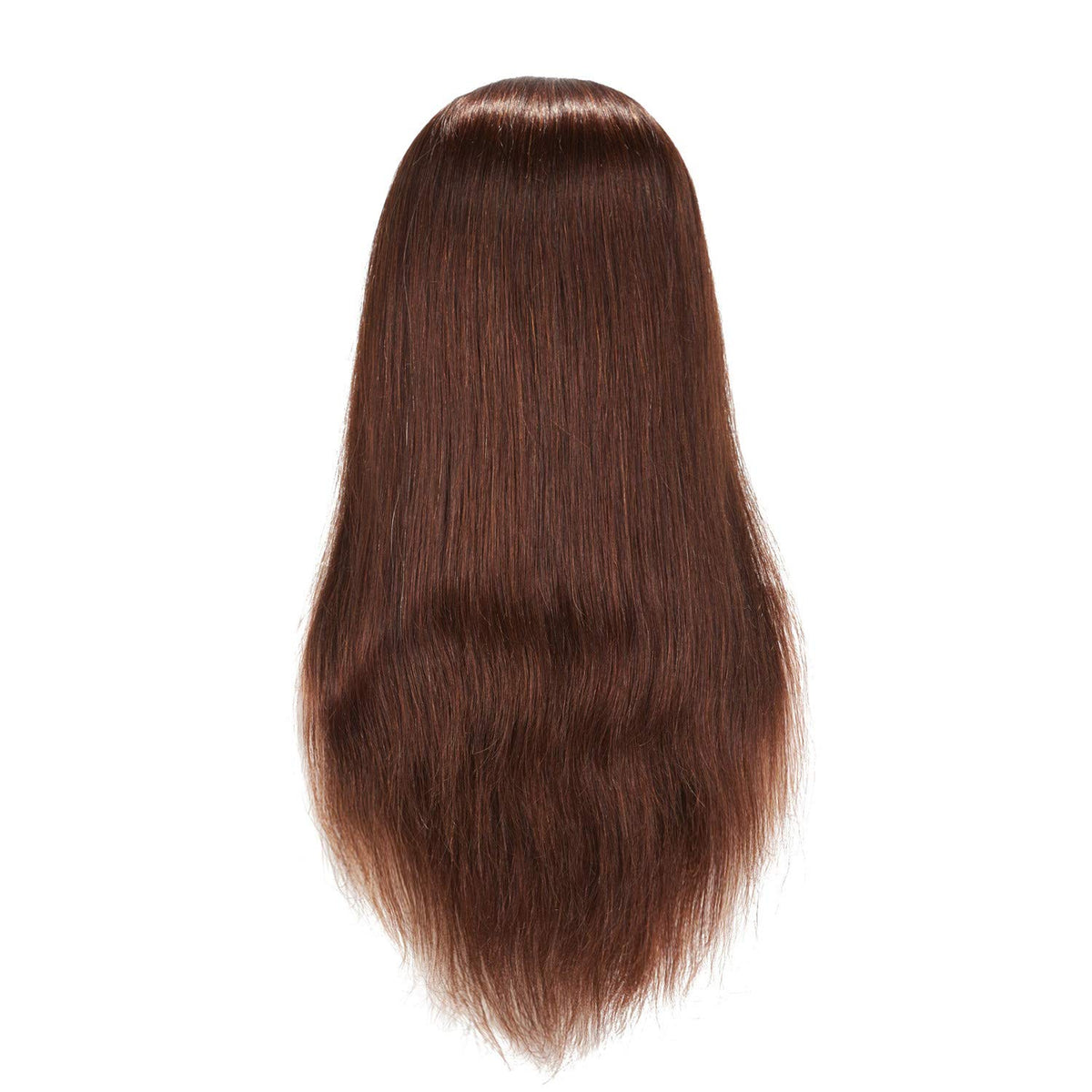 20-22" Female 100% Human Hair Mannequin Head for Hairdresser