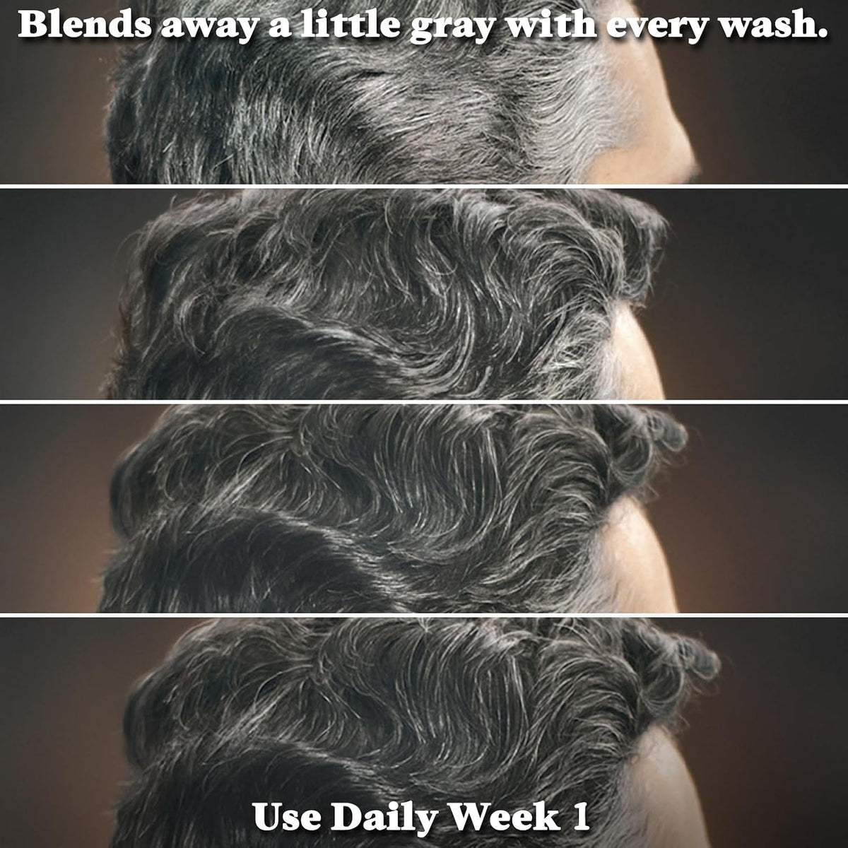 Just for Men Control GX Gray Reducing Shampoo, Keratin, 4 Fl Oz (1 Pack)