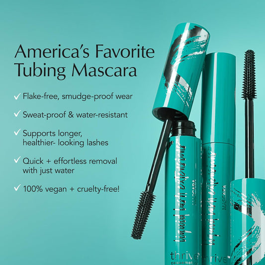 Thrive Causemetics Liquid Lash Extensions Mascara, Rich Black Shade