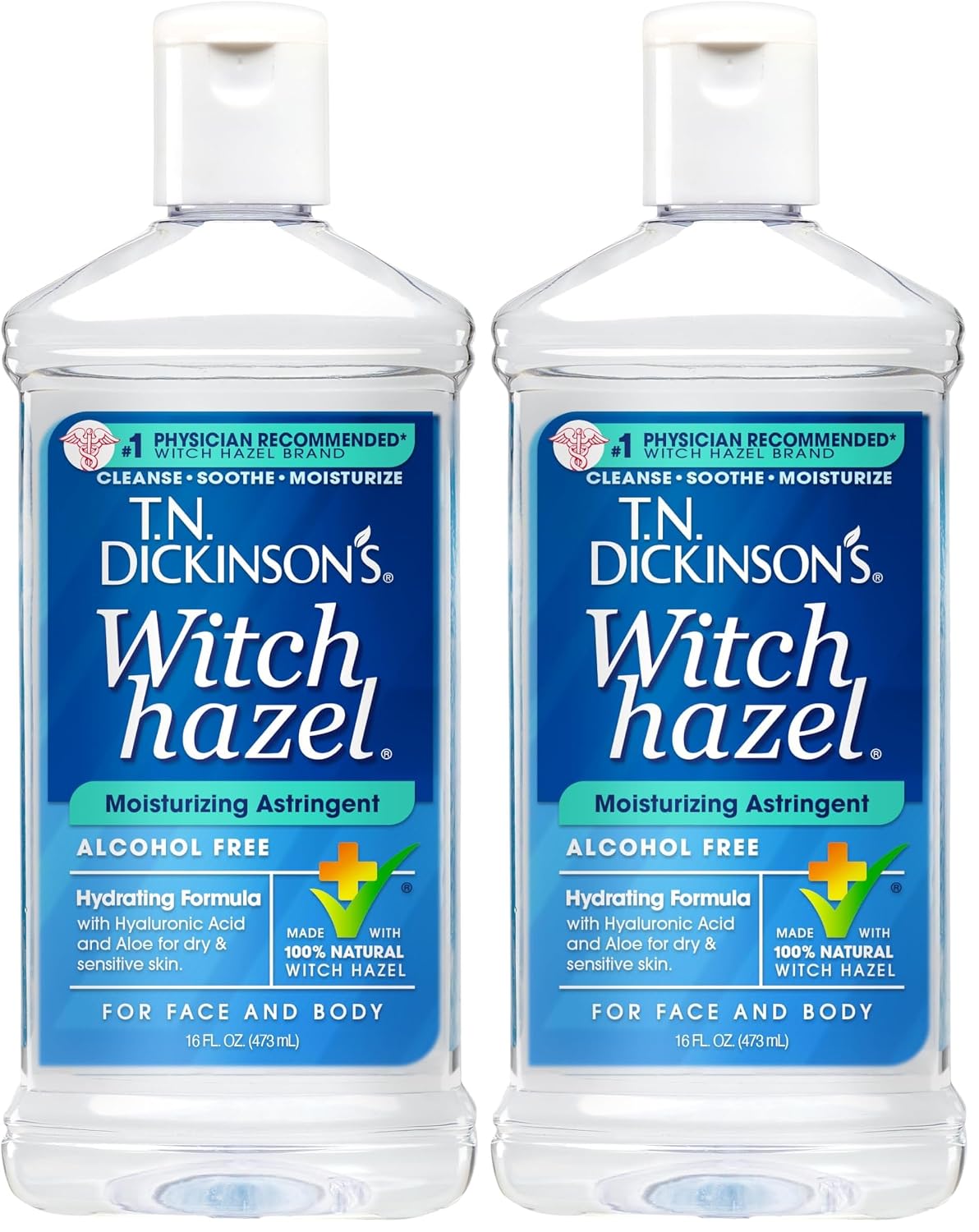 Alcohol-Free Witch Hazel Moisturizing Astringent Toner (16 Fl Oz) | speso tech