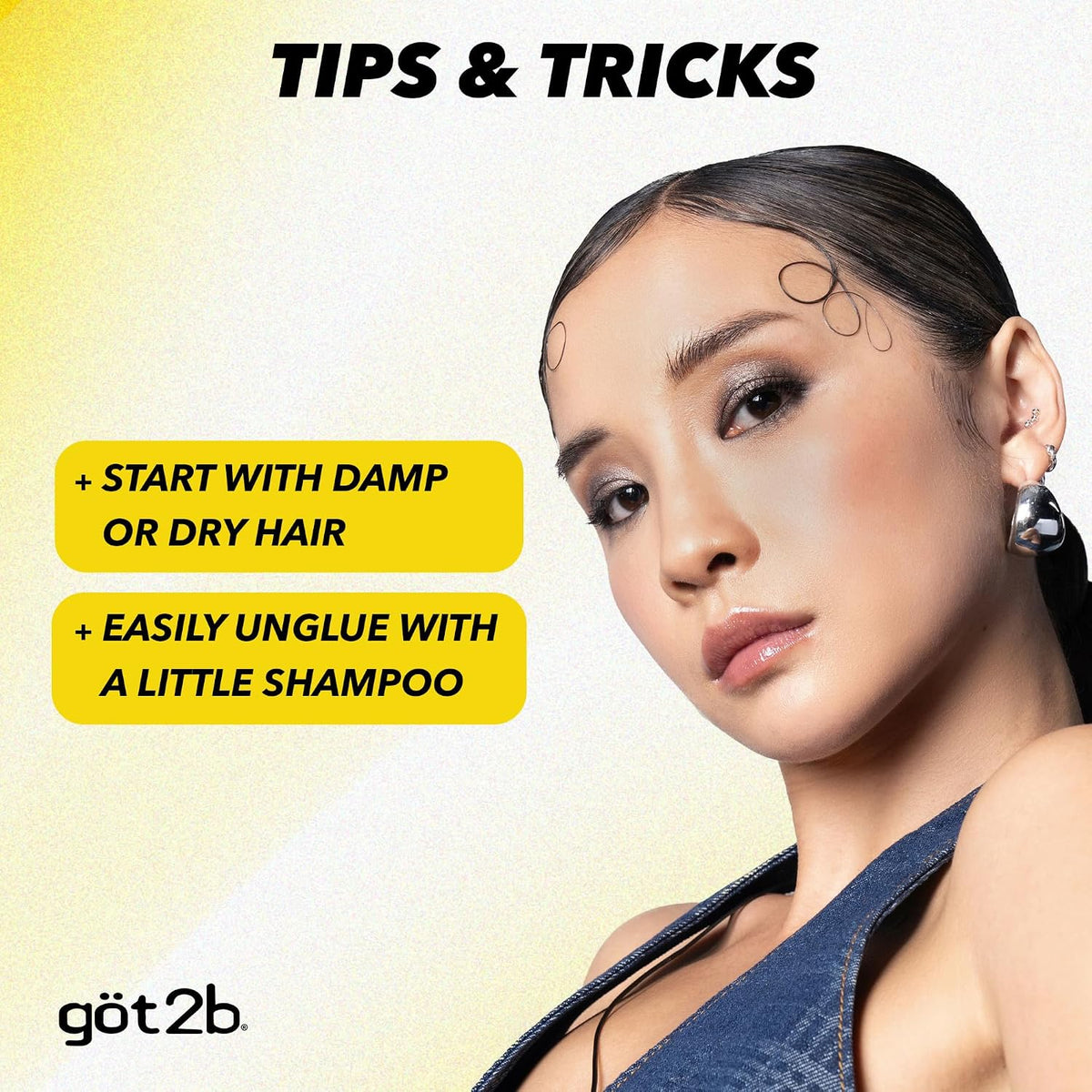 Got2B Glued Blasting Freeze Hairspray, 12 oz, 2-Pack, Strong Hold